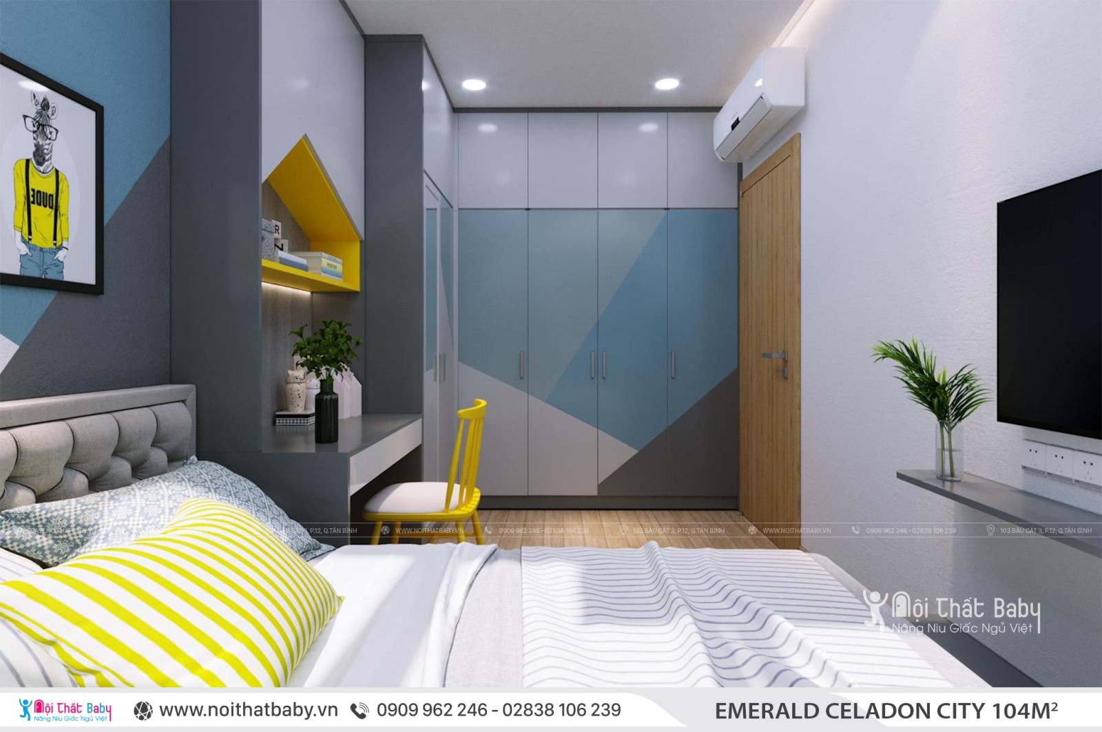 Tổng hợp các mẫu thiết kế nội thất Chung cư Emerald Celadon City
